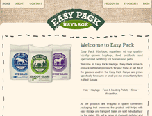 Tablet Screenshot of easypackhaylage.com